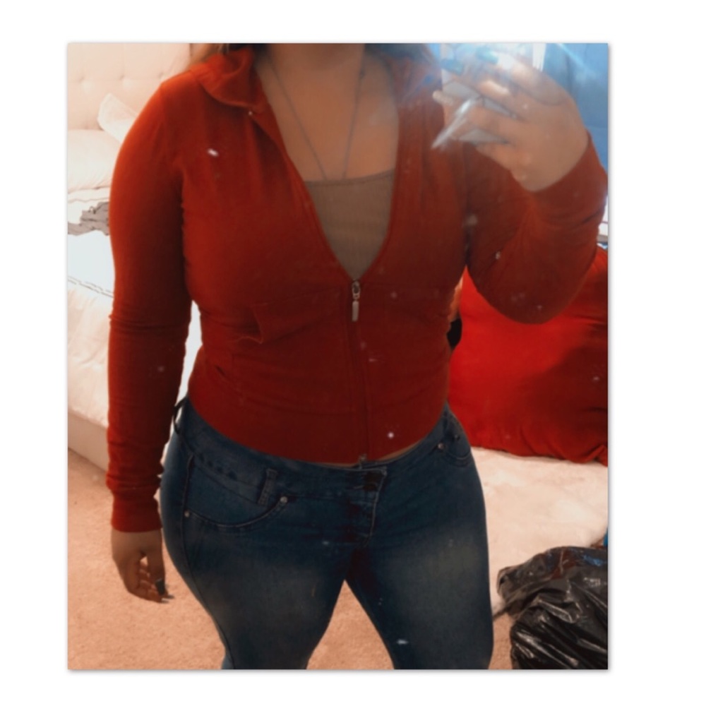 Red sweater